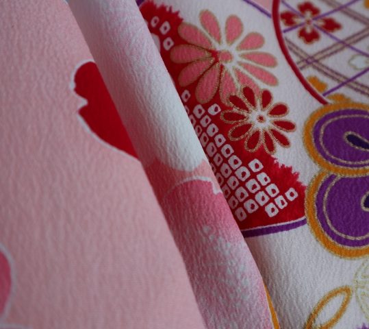 卒業式袴レンタルNo.2[SSサイズ][乙葉]ピンク・赤水色桜梅